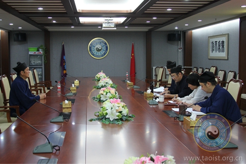 中国道教协会举行教职人员认定年检考核
